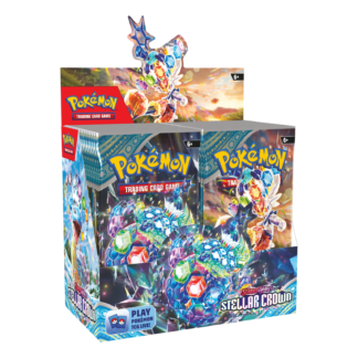 Pokemon TCG: SV07 Stellar Crown Booster display EN