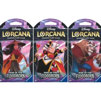 Disney Lorcana TCG: Rise of the Floodborn Chapter 2 - Booster Sleeved