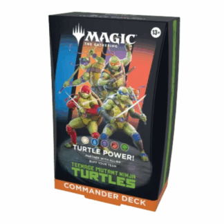 Magic the Gathering TCG Teenage Mutant Ninja Turtles Commander Decks display (4 pcs)