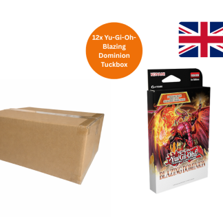 YU-GI-OH! Blazing Dominion Tuckbox Case (12 pcs)
