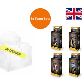 Naruto TCG: Team Set 2nd Edition (8 pcs) display