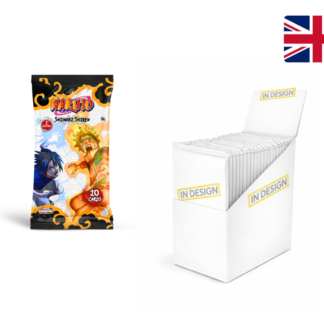 Naruto Mythos TCG - SET 2 SHINOBI SHIREN, 1st edition Flowpack Display 24 booster packs each