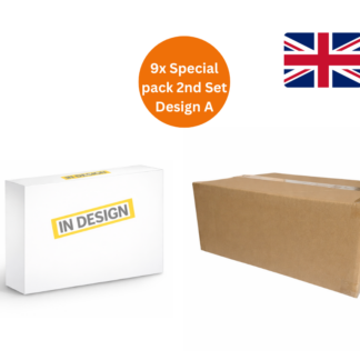 Naruto Mythos TCG - SET 2 SHINOBI SHIREN, 1st edition Special Pack Design A 1st wave (9pcs) Case