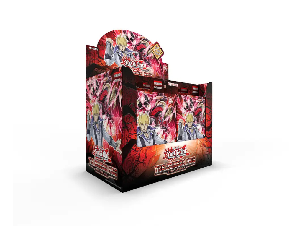 YU-GI-OH! Crimson King Structure Deck Display (8 pcs)