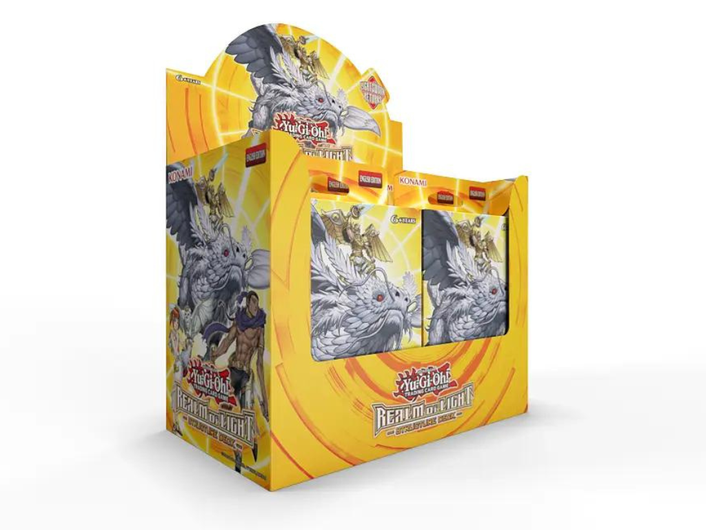 YU-GI-OH! The Realm of Light Structure Deck Display (8 pcs)
